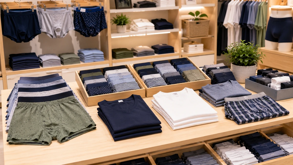 Stock di intimo uomo: boxer, slip e canottiere